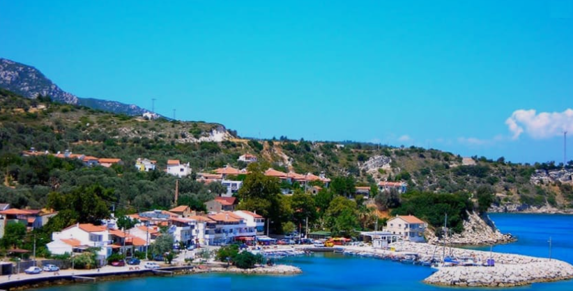 Ege Bölgesi kıyı yerleşimi ve doğa manzarası