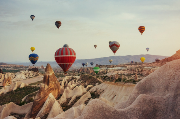İç Anadolu Bölgesi Kapadokya peri bacaları