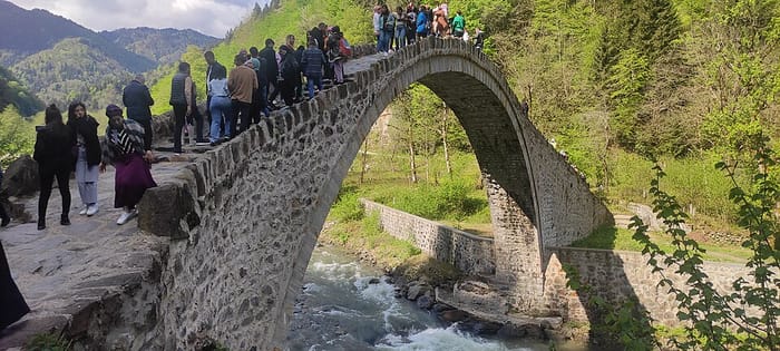 Çinçiva (Şenyuva) Köprüsü, Çamlıhemşin, Rize