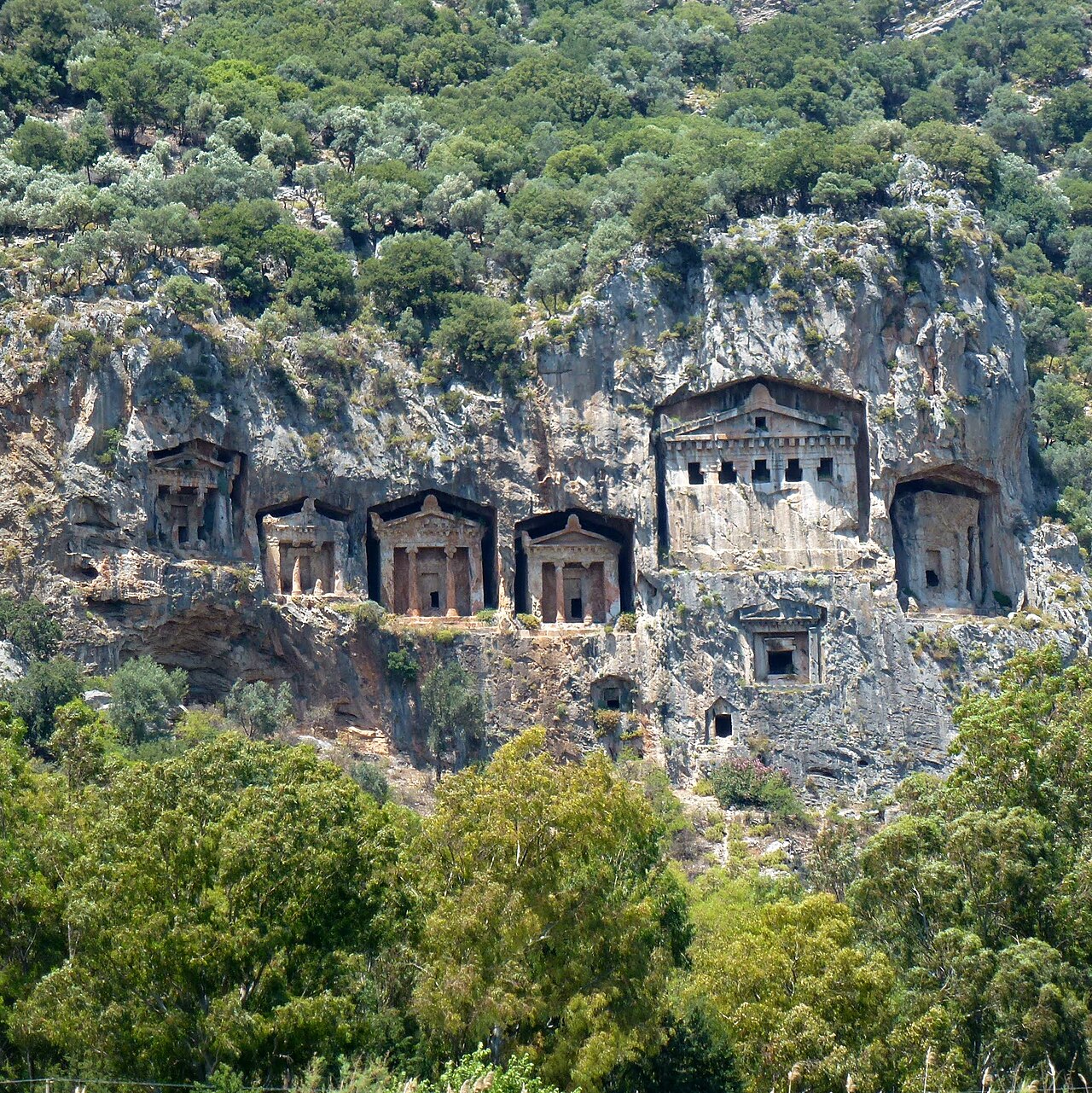 Kaunos Kral Mezarları, Muğla