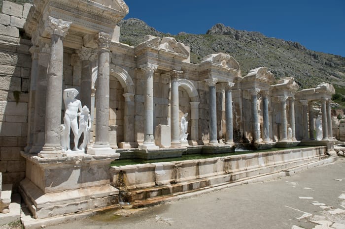 Sagalassos Antoninler Çeşmesi, Ağlasun, Burdur