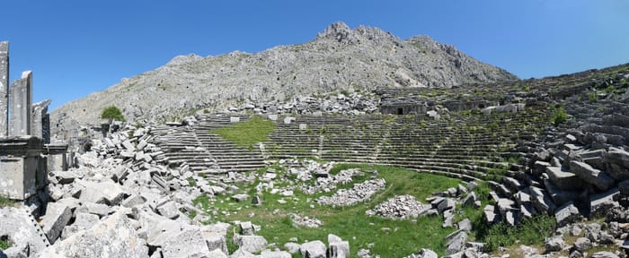 Sagalassos Tiyatrosu, Ağlasun, Burdur