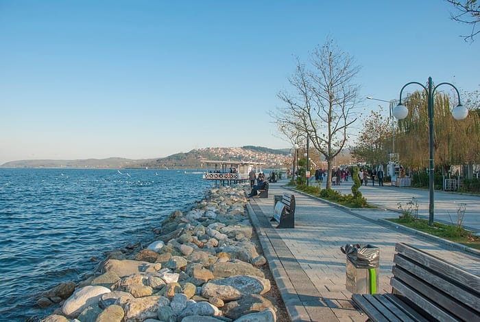 Sapanca Gölü sahili, Sakarya