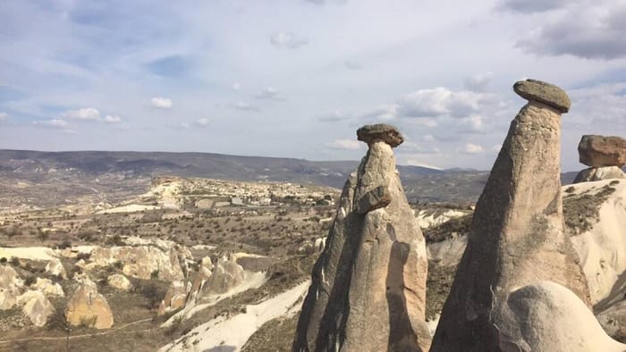 Üç Güzeller peri bacaları, Ürgüp, Nevşehir