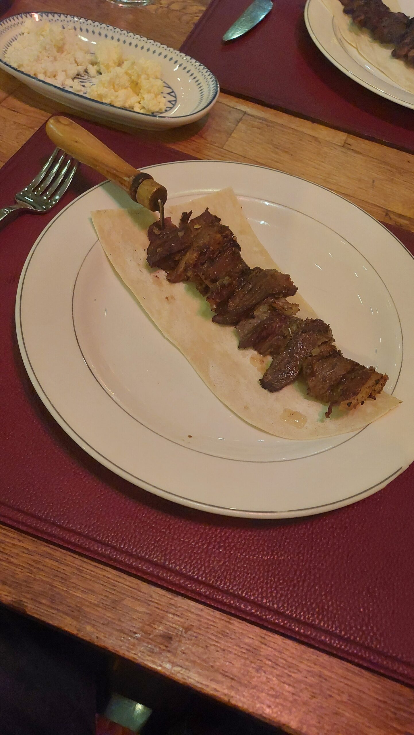 Cağ Kebabı - Erzincan yöresel yemeği