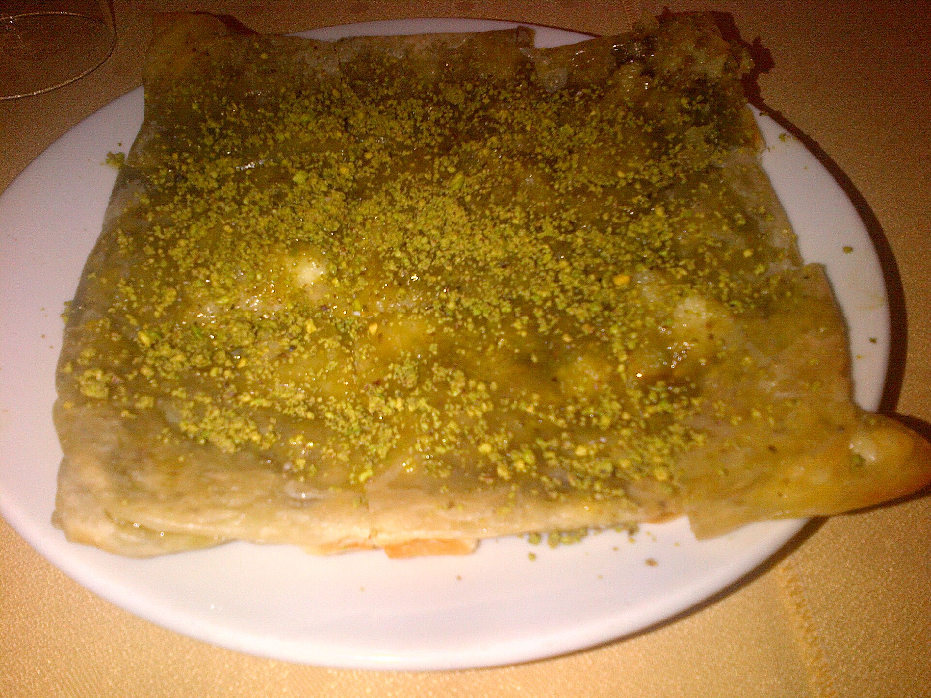 Katmer - Niğde yöresel yemeği