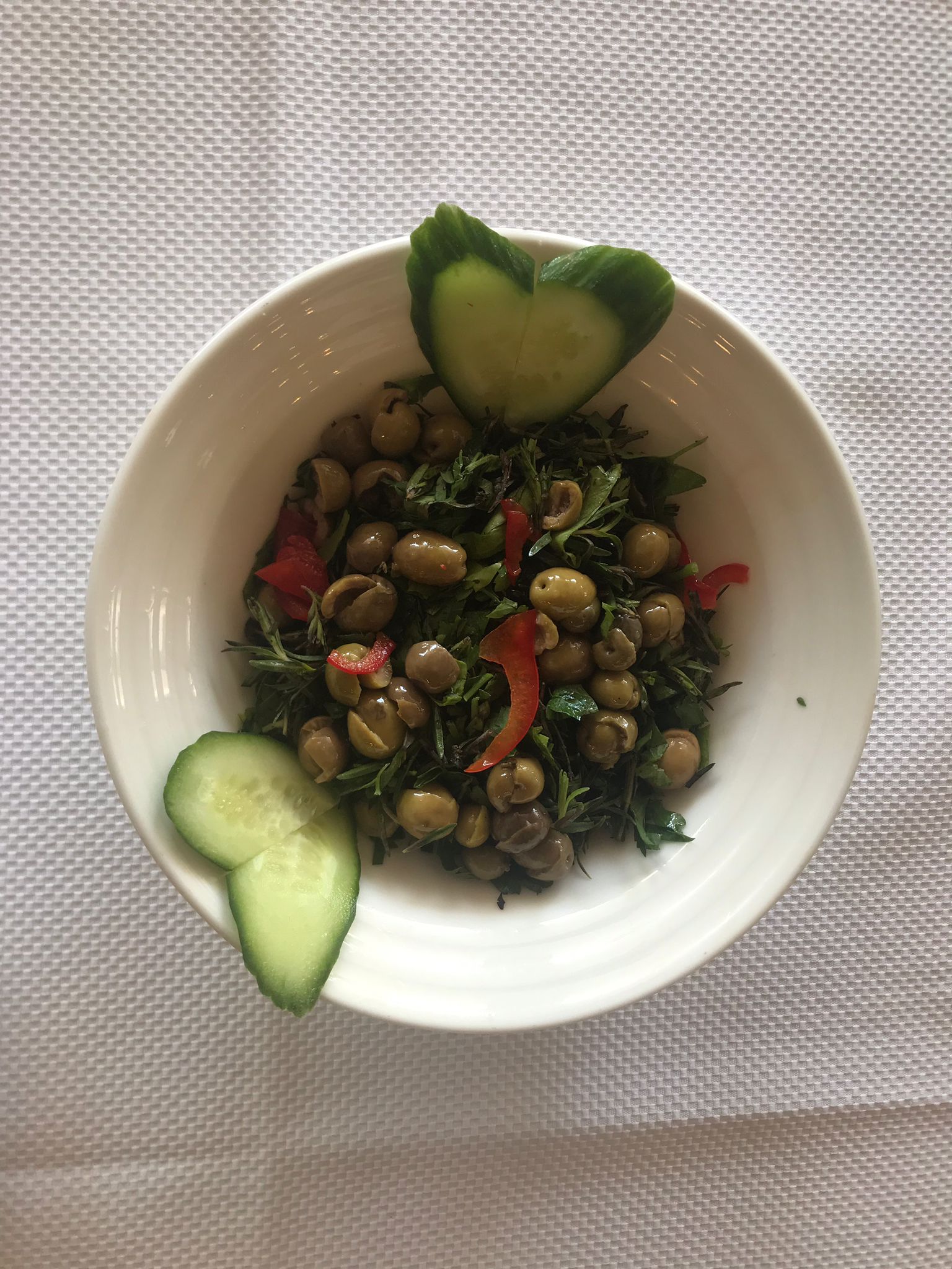 Zahter Salatası - Hatay yöresel yemeği