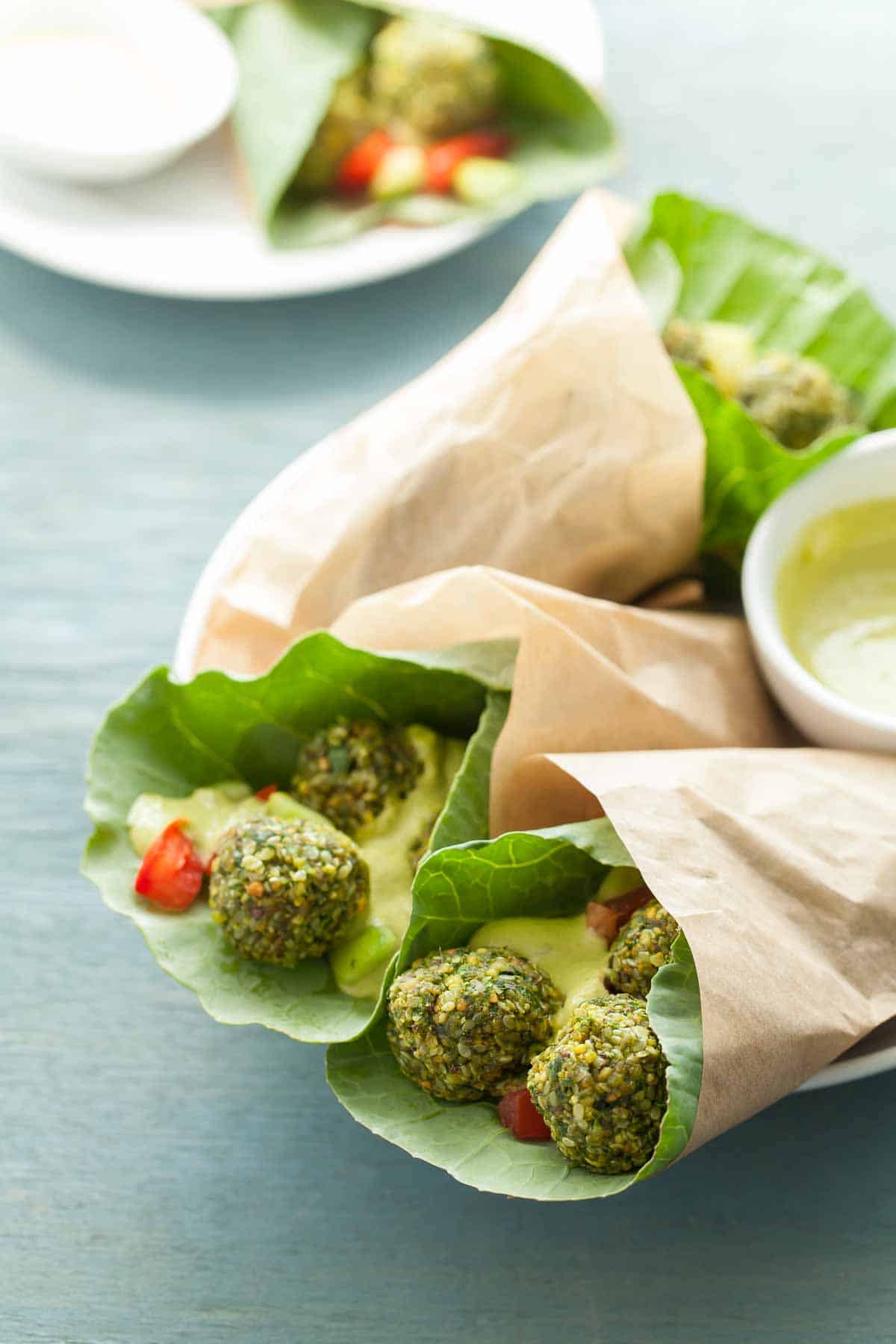 Falafel Dürüm (Vegan)