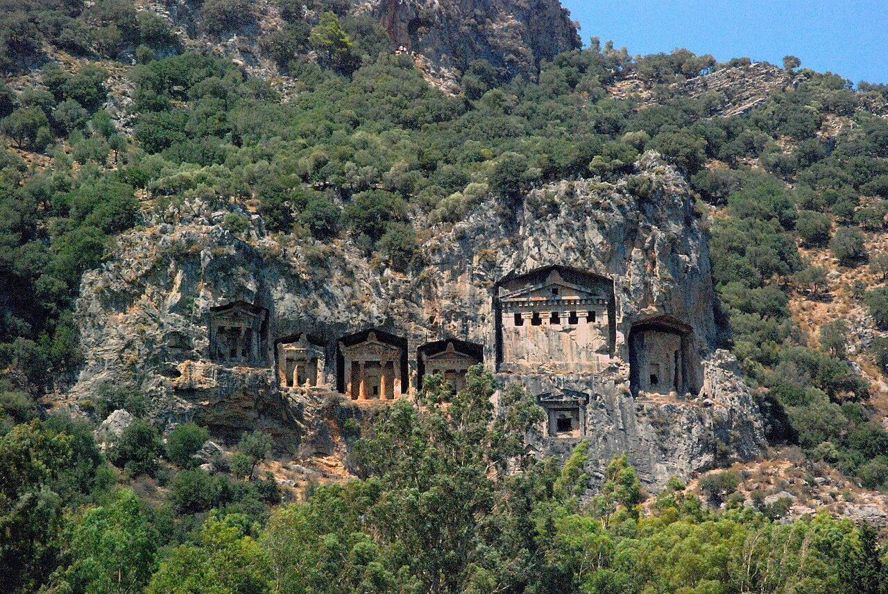 Kaunos Kral Mezarları, Mugla