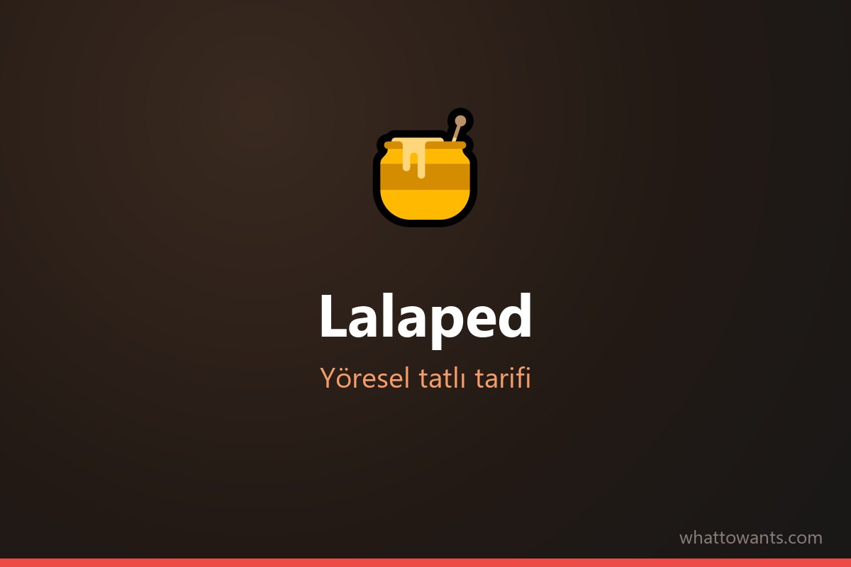 Lalaped tarifi