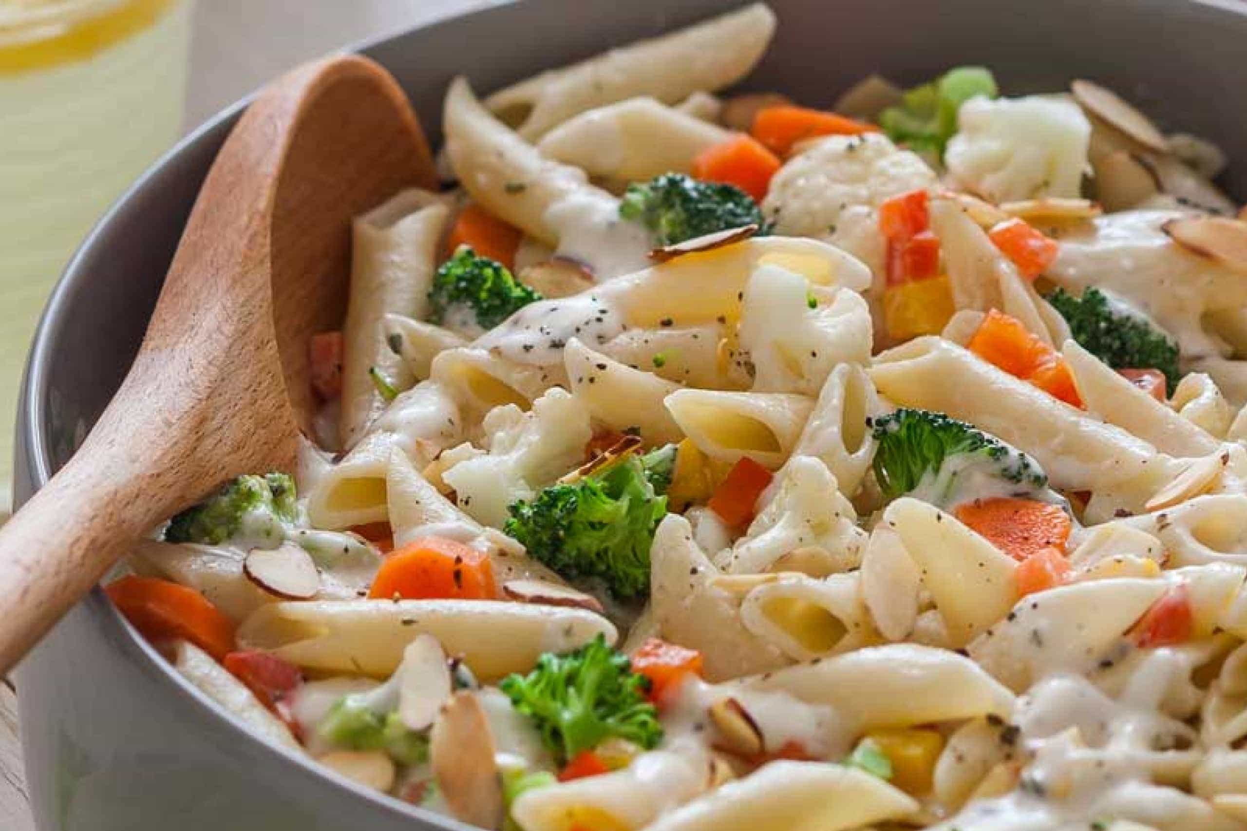 🥦🍝 Sebzeli Makarna