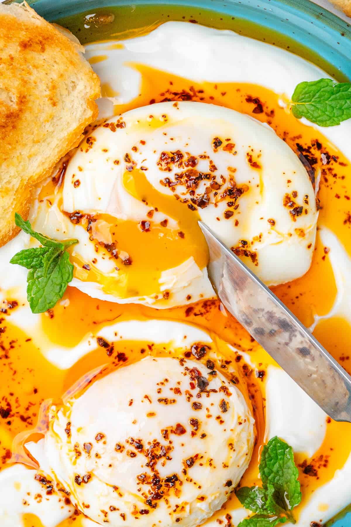 🌶️ Yoğurt + Sarımsak + Pul Biber